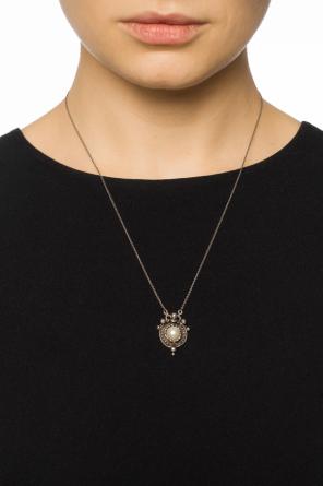 Naszyjnik ze sztuczną perłą, zdjęcie 2 Naszyjnik ze sztuczną perłą od Saint Laurent